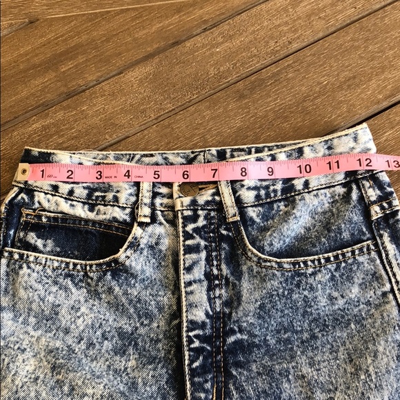 (Sold) Vintage JOAN D'ARC High Rise Acid Washed Mo - Picture 7 of 8